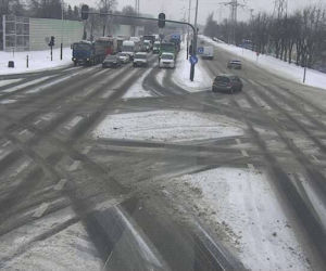 Drogi w Łodzi 9.02.2021