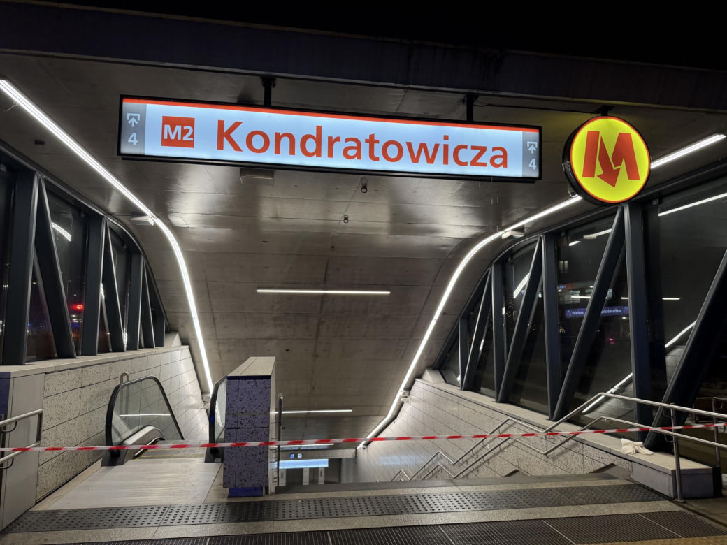 Woda zalała metro w Warszawie!