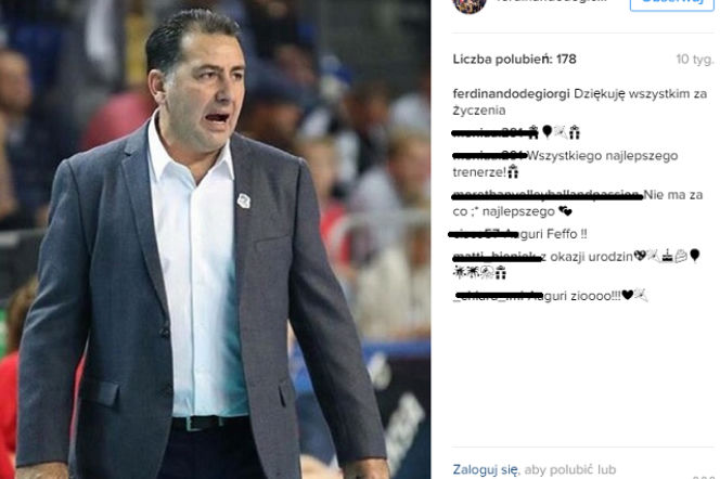 Ferdinando De Giorgi - kim jest nowy trener siatkarzy?