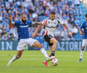 Lech Poznań - Legia Warszawa: Zdjęcia kibiców i zawodników z meczu 30. kolejki PKO BP Ekstraklasy