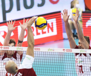 Siatkówka, sparing reprezentacji Polski, Team Michał, Team Fabian, siatkarze, Karol Kłos, Bartosz Kurek, Tomasz Fornal