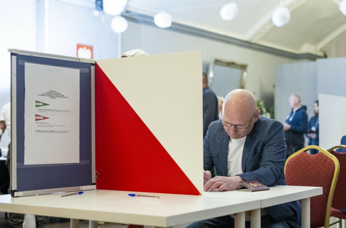 Polskie wybory prezydenckie. Wyborcy głosują w Londynie