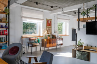 170 metrów w loftowym stylu z perełkami polskiego dizajnu