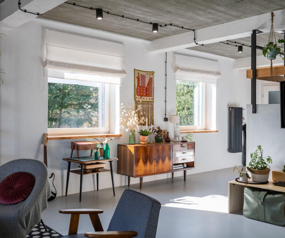 170 metrów w loftowym stylu z perełkami polskiego dizajnu