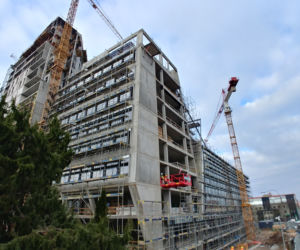 Centaurus. Trwa budowa największego budynku w Olsztynie. Zobacz postępy prac