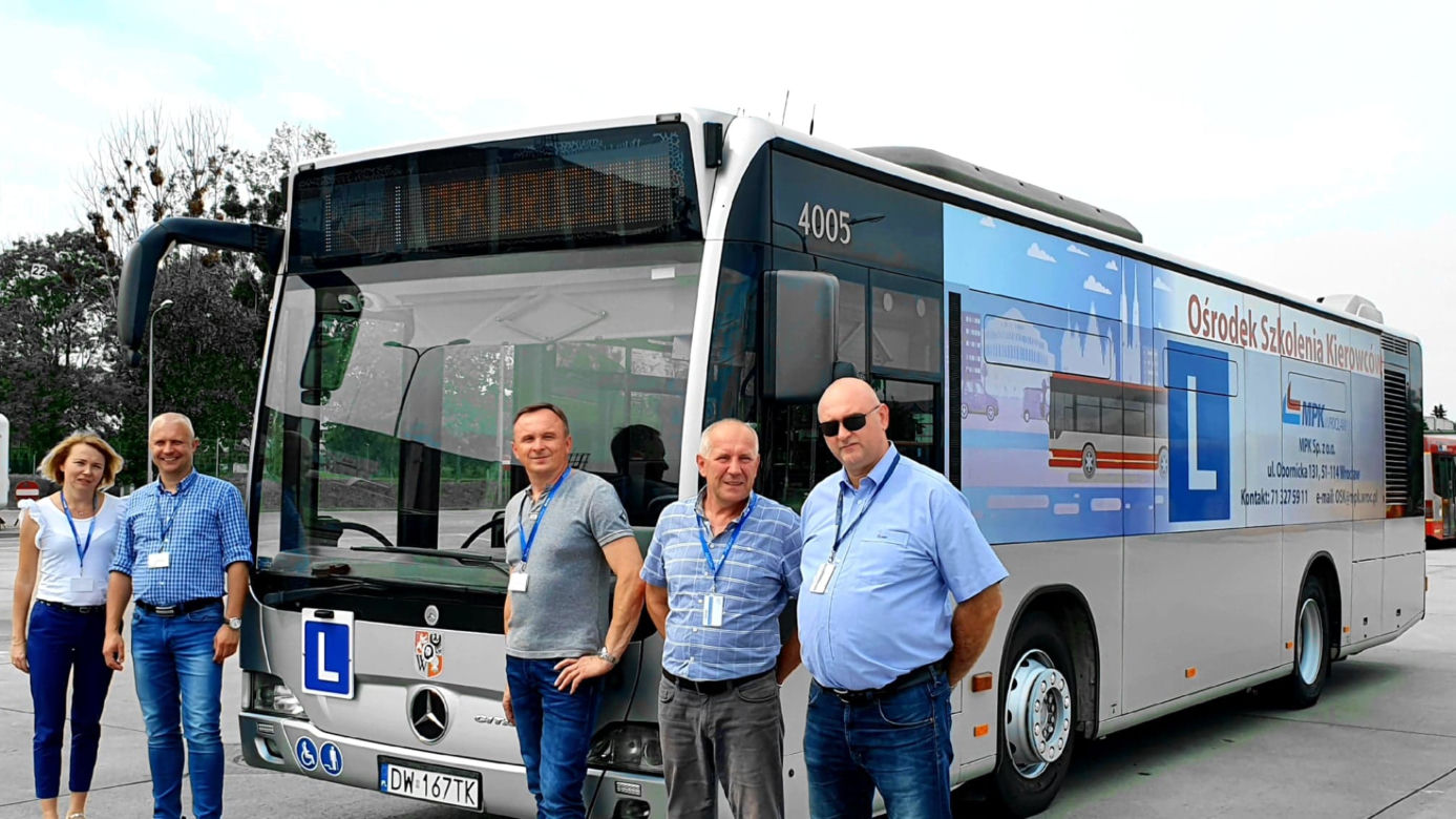 MPK Wrocław otworzyło własną szkołę dla kierowców autobusów