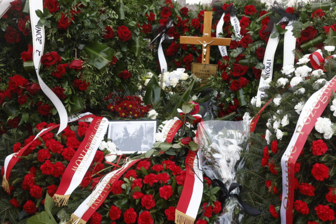 Pogrzeb fotoreportera Adama Chełstowskiego