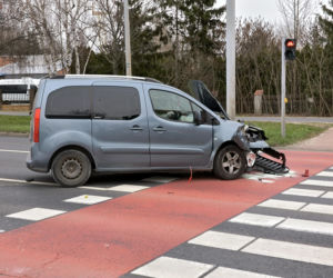 Wypadek na Konstytucji 3 Maja w Lesznie