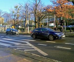 Niebezpieczne przejście dla pieszych na al. Piastów