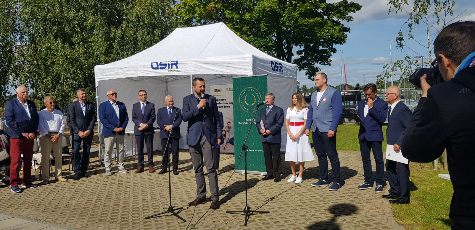 Aleja Sław Olsztyńskiego Sportu w CRS Ukiel