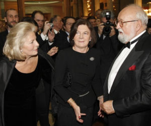 Elżbieta Penderecka, Krzysztof Penderecki, Maria Kaczyńska