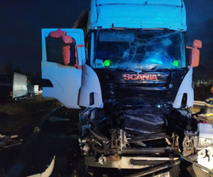 Wypadek na trasie 86 w Będzinie