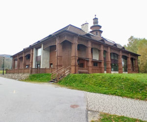 Opuszczony park wodny w Wysowej Zdrój