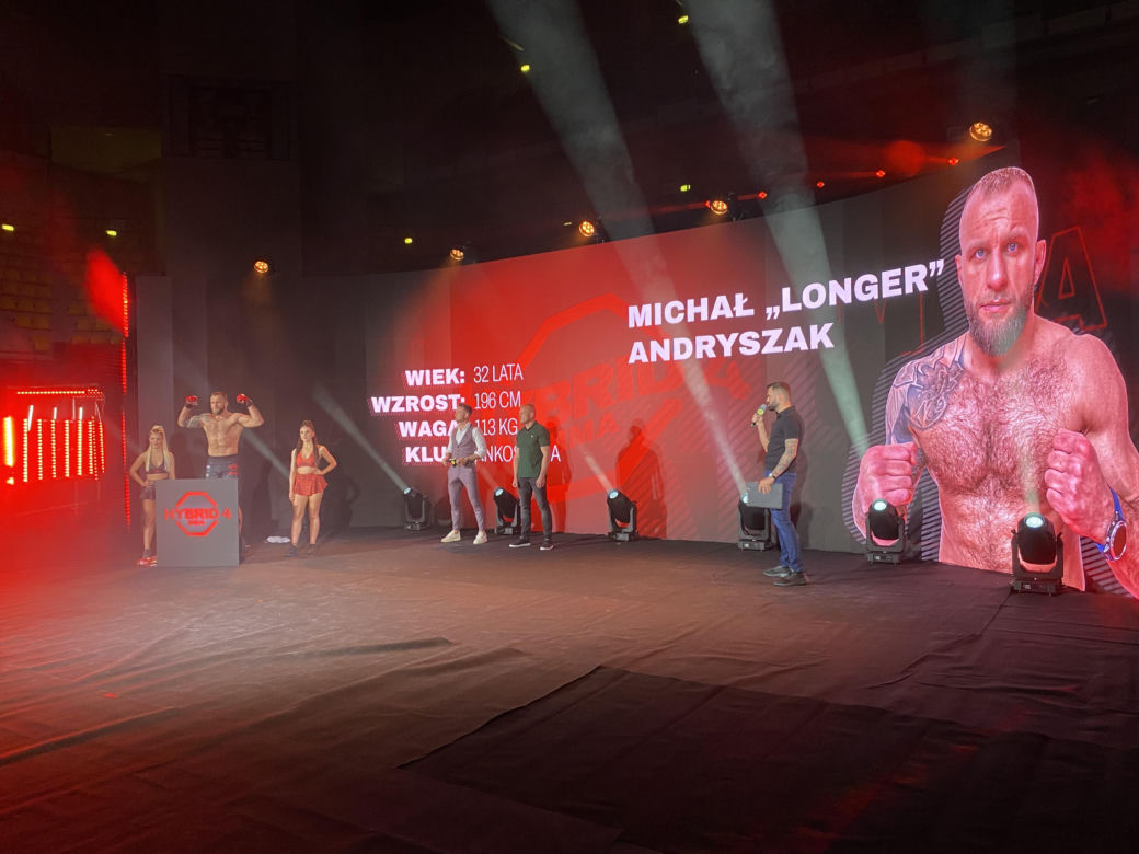 Media trening przed Hybrid MMA 4 w Zielonej Górze