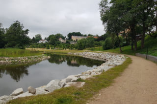 Lidzbark Warmiński. Inwestycja na brzegu rzeki Łyny zakończona [ZDJĘCIA]
