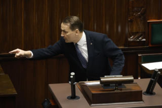 Radosław Sikorski uderza w prezydenta Nawrockiego we włoskim dzienniku. Padły mocne słowa