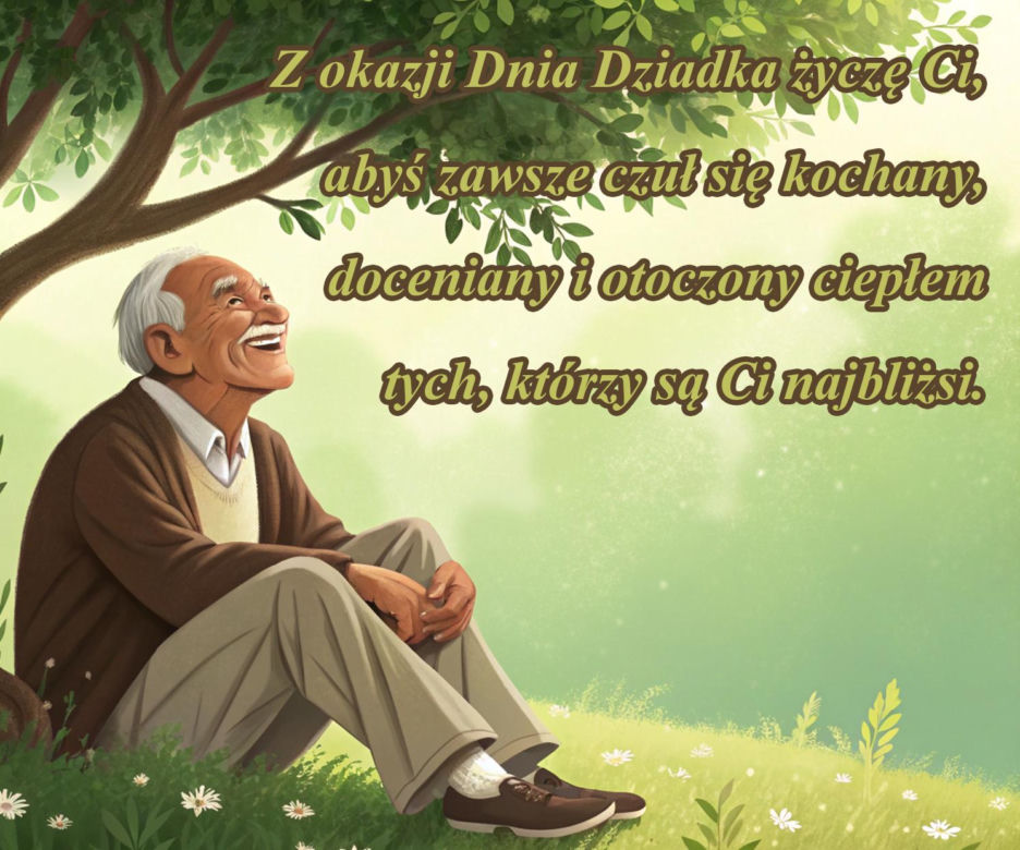 Dzień Dziadka - KARTKA