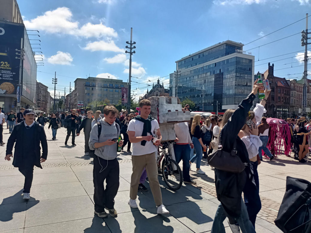 Korowód studencki rozpoczyna Juwenalia Śląskie 2025 w Katowicach