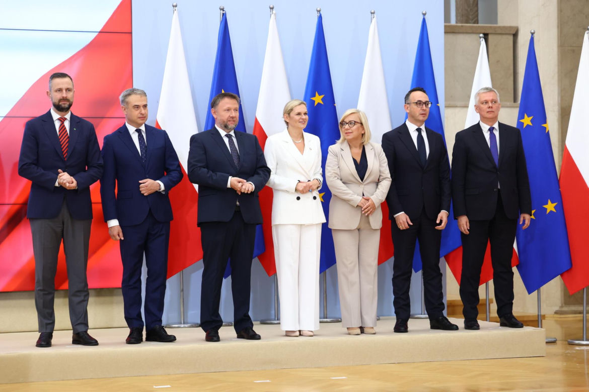 Konferencja Donalda Tuska poświęcona rekonstrukcji rządu