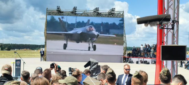 F-35 oficjalnie w Polsce. "Husarze" zmieniają oblicze Sił Zbrojnych RP