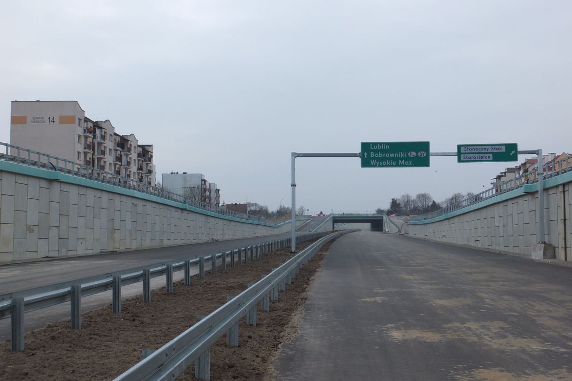 Białystok. Trasa Niepodległości 2019