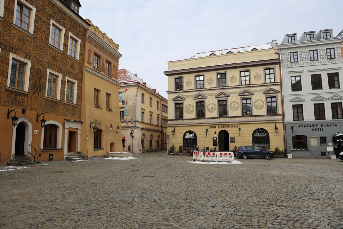 Stare Miasto w Lublinie. M.in. tutaj powstał serial „Czarne Chmury”