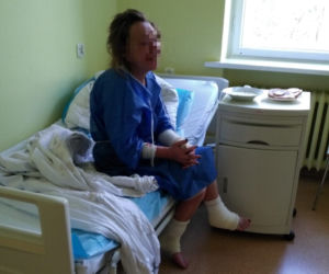 Pijana pacjentka spaliła pomieszczenie na szpitalnym oddziale ratunkowym