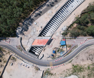 Drążenie tunelu w Świnoujściu - lipiec 2021
