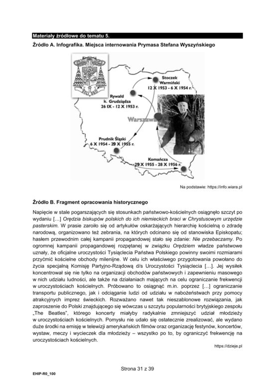 Matura 2021 historia. Odpowiedzi, pytania, arkusze CKE