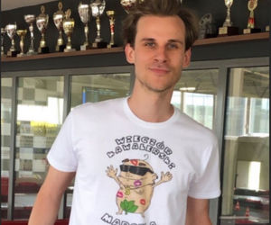 Marcel Sabat na wieczorze kawalerskim