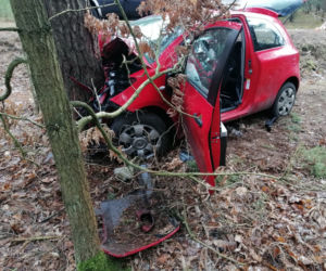 Pięć osób w zmiażdzonych autach! 42-latka i 14-latka ciężko ranne. Lądowały dwa śmigłowce LPR! [WIDEO, ZDJĘCIA]