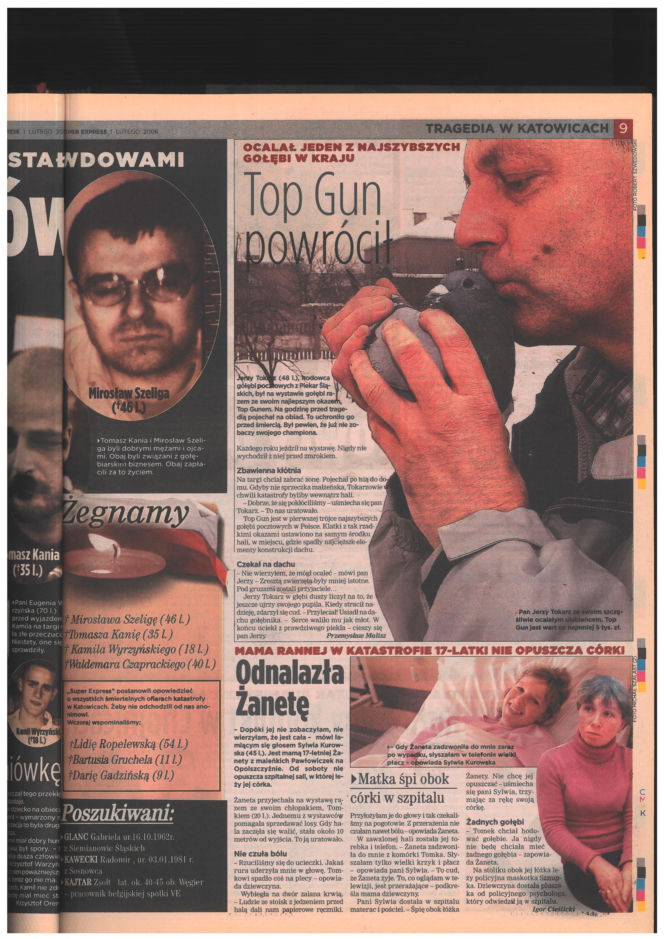 Katastrofa hali MTK w Katowicach. Materiały archiwalne