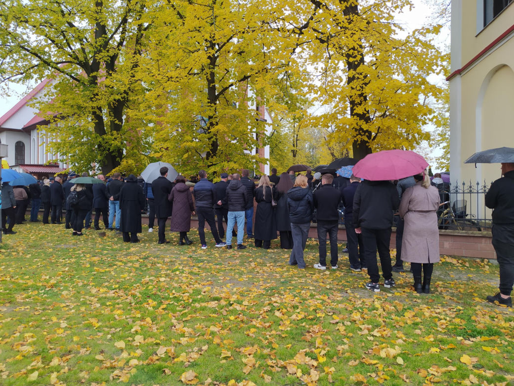 Pogrzeb asp. Bartłomieja Pieroga, jednego z dwóch strażaków, którzy zginęli w pożarze w Nisku