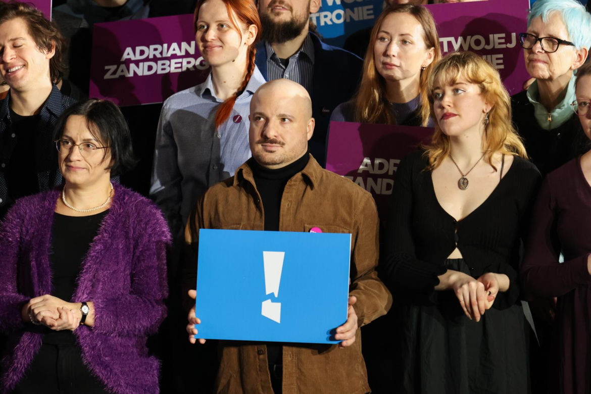 Adrian Zandberg nowym kandydatem na prezydenta RP