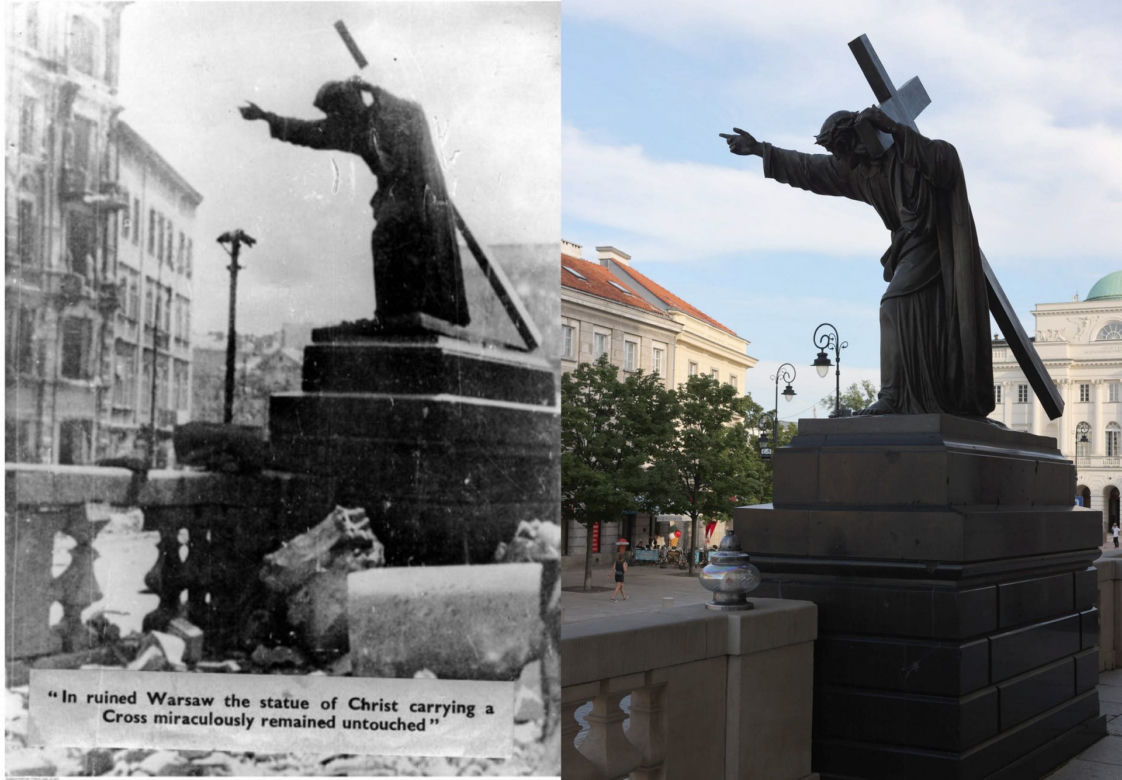 Powstanie Warszawskie. Te same miejsca w stolicy w 1944 roku i dziś