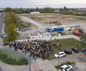 Protest w Piasecznie przeciwko Data Center