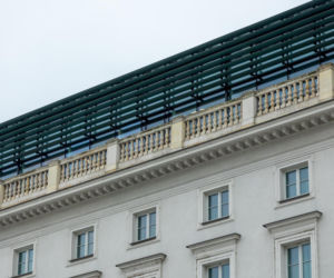 Hotel Europejski działa obecnie pod nazwą Raffles Europejski Warsaw