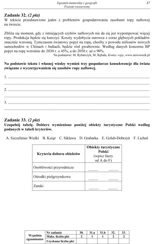 Geografia rozszerzona 17