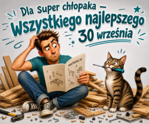 Śmieszna kartka na Dzień Chłopaka
