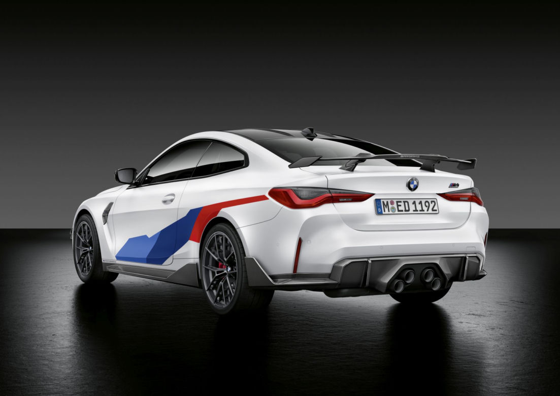 Akcesoria M Performance do BMW M3 i BMW M4 (2021)