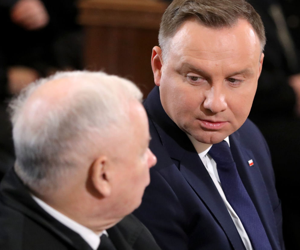 Andrzej Duda i Jarosław Kaczyński
