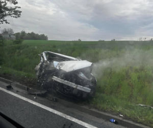 Dwie osoby zginęły w tragicznym wypadku! Droga krajowa zablokowana