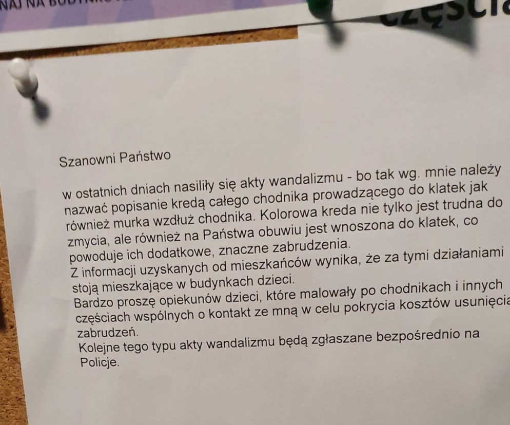 Bezczelny akt wandalizmu w Nowej Hucie! Sprawcy mają być ścigani przez służby!