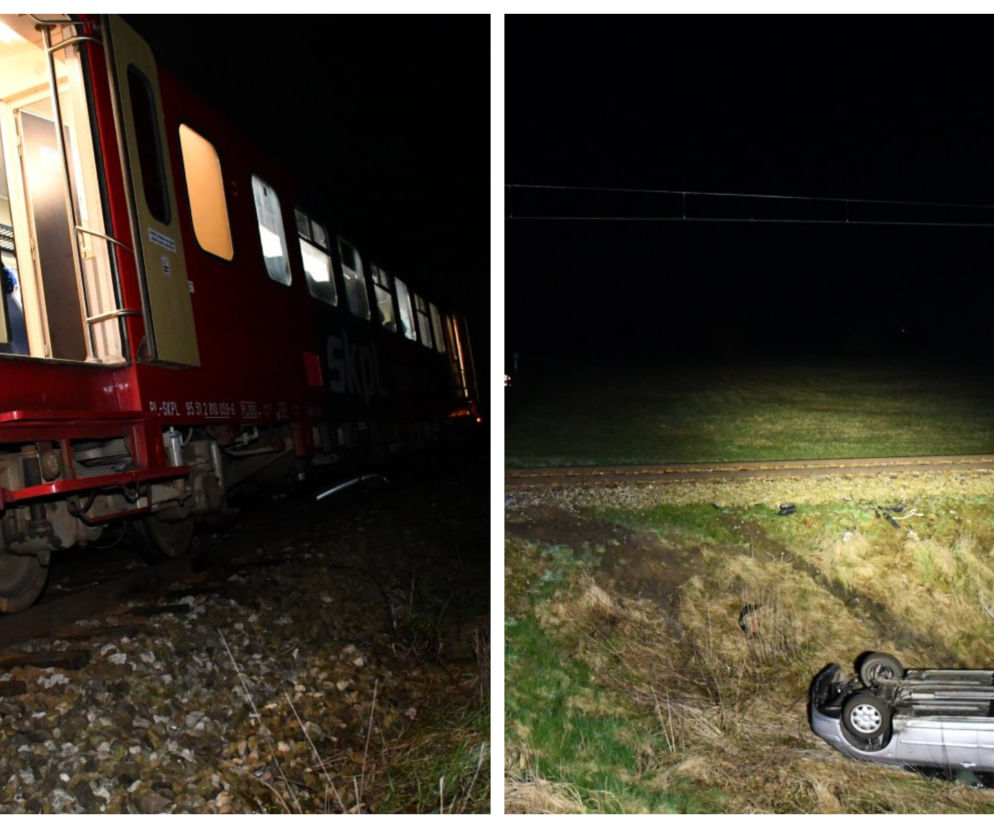 Szynobus zderzył się z samochodem w Tarnobrzegu. Policja szuka świadków