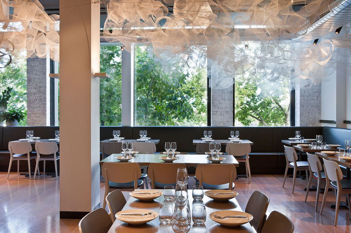 Wnętrze restauracji w Australii