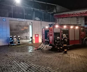 Pożar składowiska odpaów. Płonęło alternatywne paliwo