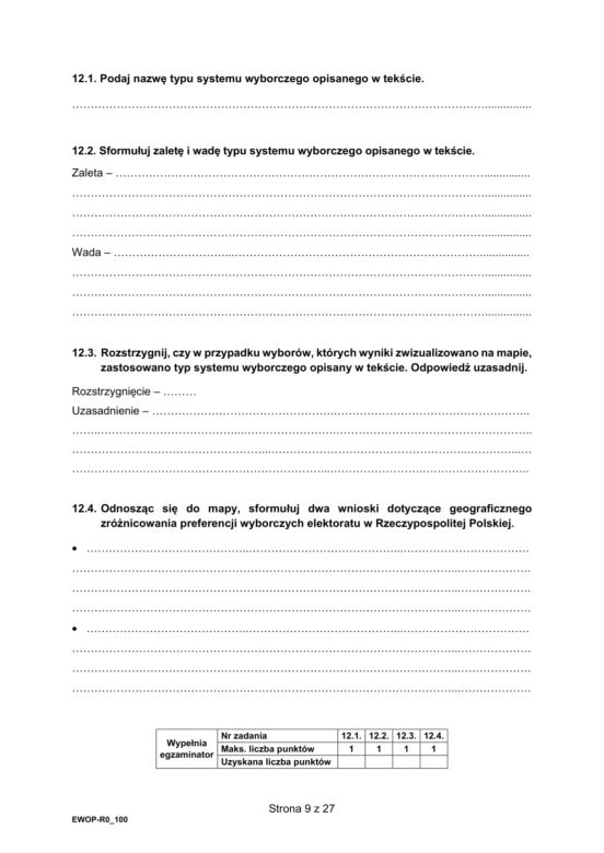 Matura 2021: WOS. Pytania, arkusze CKE, zadania [Matura 11.05.2021]