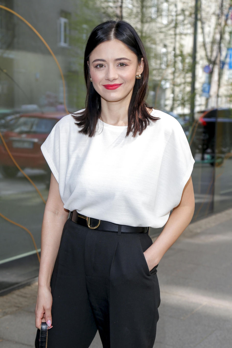 Adrianna Kalska pręży smukłą sylwetkę. Co za figura!