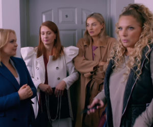 Przyjaciółki 17, odcinek 196, Patrycja (Joanna Liszowska), Inga (Małgorzata Socha), Zuza (Anita Sokołowska), Anka (Magdalena Stużyńska)