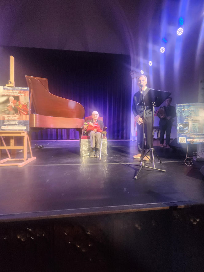 Koncert Makowicz&Medyna na 103. urodziny Fryderyka Dammonta